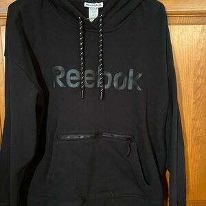 Reebok Black Pullover with Logo